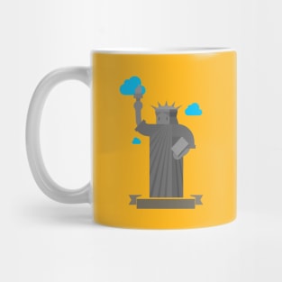 Graphic Statue of Liberty Mug